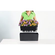 Lechuza Balconera Color 50 kiemelhető belsővel és önöntöző készlettel Fehér