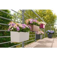 Lechuza Balconera Color 80 kiemelhető belsővel és önöntöző készlettel Palaszürke