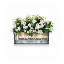 Lechuza BALCONERA Cottage 50 önöntöző készlettel: Graphite