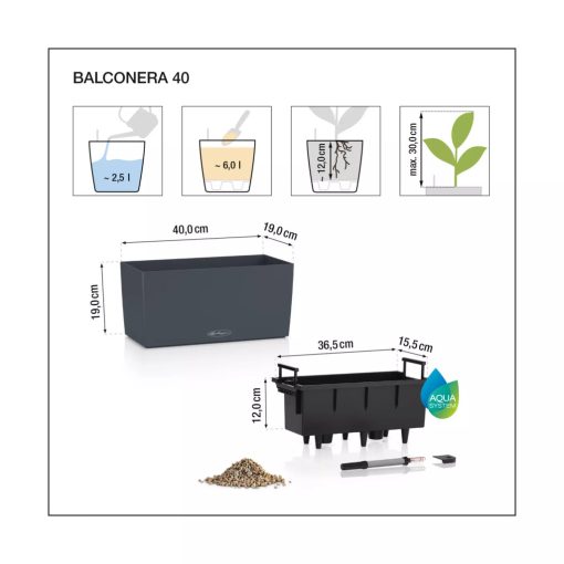 Lechuza Balconera Color 40 Fehér 