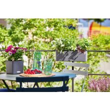 Lechuza CUBE Color Triple All-in-One Set: Palaszürke