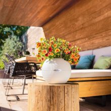 Lechuza Puro Color 20 önöntözővel kiemelhető belsővel: Fehér