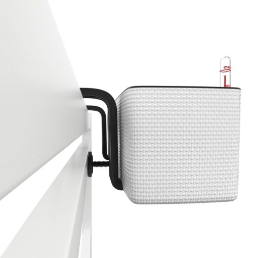 Lechuza CUBE Color Triple All-in-One Set: Sand Brown