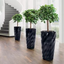 Lechuza DIAMANTE Fényes Fekete Premium 40