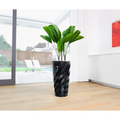 Lechuza DIAMANTE Fényes Fekete Premium 40