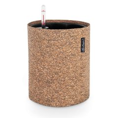 Lechuza TRENDCOVER Cork dark natural: 23x26.5 cm