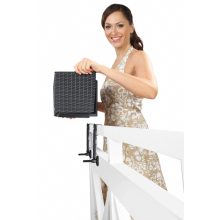 Lechuza BALCONERA Cottage 80 önöntöző készlettel:  Gránit