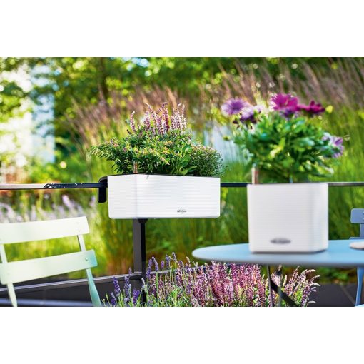 Lechuza CUBE Color Triple All-in-One Set: Fehér