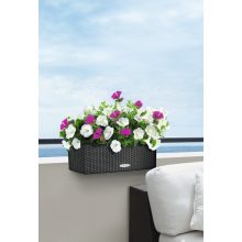 Lechuza BALCONERA Cottage 50 önöntöző készlettel:  Gránit