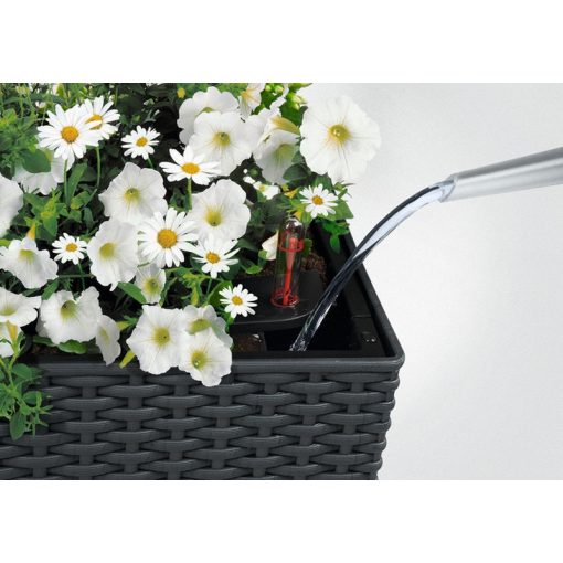 Lechuza BALCONERA Cottage 50 önöntöző készlettel:  Gránit