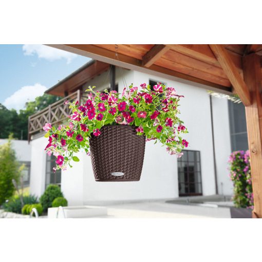 NIDO Cottage kiemelhető belsővel és önöntöző készlettel Mokka