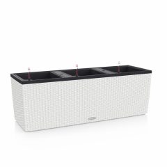   Lechuza TRIO Cottage 30 kiemelhető belsővel és önöntöző készlettel:  Fehér