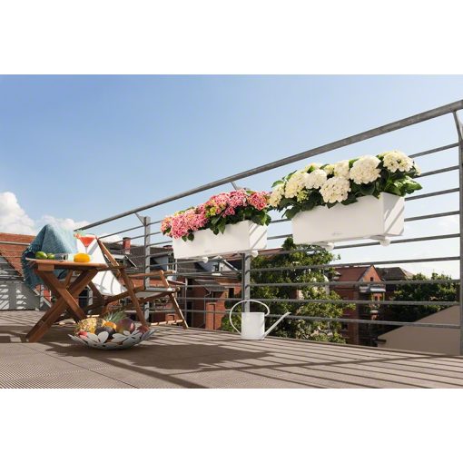 Lechuza Balconera Color 80 kiemelhető belsővel és önöntöző készlettel Szerecsendio