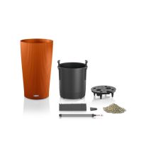 Lechuza CILINDRO Color All-in-One Set: Ø32x56 cm Palaszürke