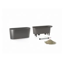 Lechuza Delta 20 Premium Antracit