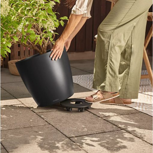 Lechuza Classico Color 50 Matt Önöntöző készlettel Palaszürke 