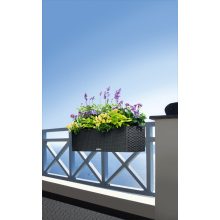 Lechuza BALCONERA Cottage 80 önöntöző készlettel:  Mokka