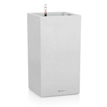 Lechuza CANTO Stone Tower All-in-One Set: 30x30x56 cm Quarz Fehér 