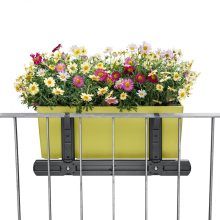 Lechuza Balconera Color 50 kiemelhető belsővel és önöntöző készlettel Palaszürke