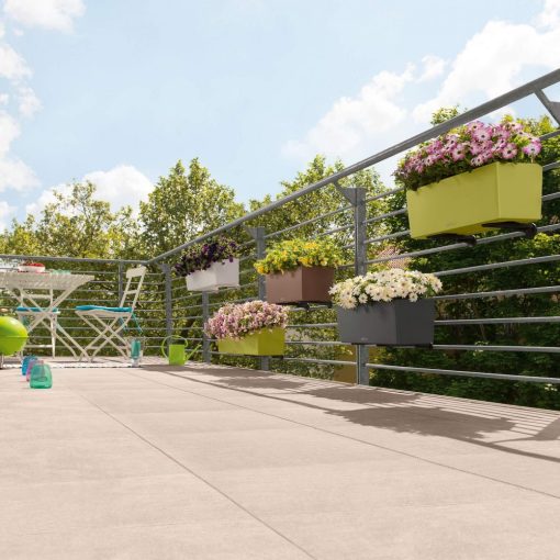 Lechuza Balconera Color 50 kiemelhető belsővel és önöntöző készlettel Szerecsendio