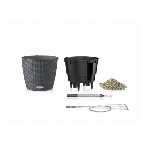 NIDO Cottage kiemelhető belsővel és önöntöző készlettel: Gránit