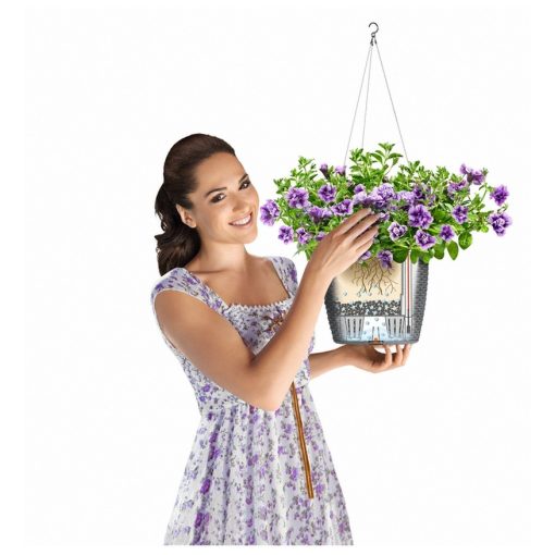 NIDO Cottage kiemelhető belsővel és önöntöző készlettel: Gránit