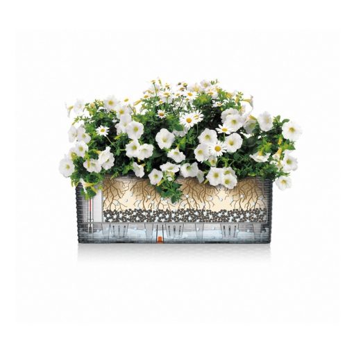 Lechuza BALCONERA Cottage 50 önöntöző készlettel: Sand Brown